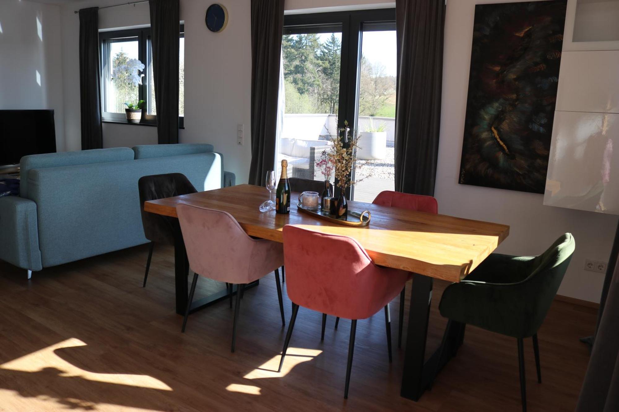 Ferienwohnung Nalbach Wohnung 1 Bagian luar foto